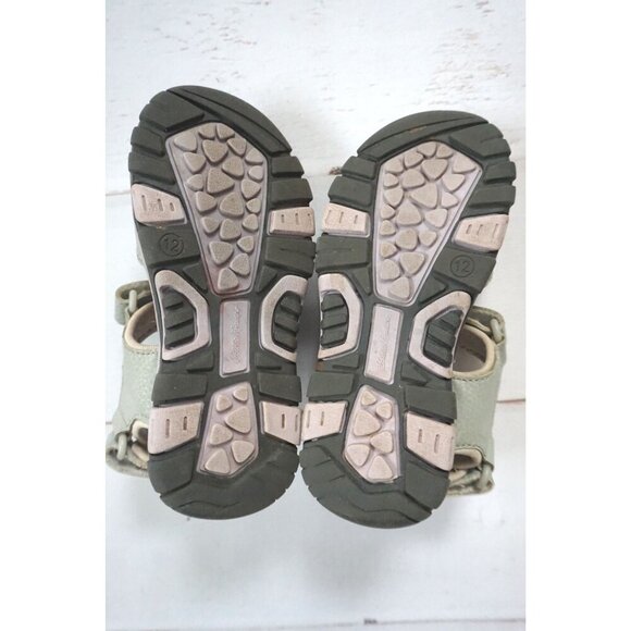 Eddie Bauer Girls Purple/Gray Strap River Sandals - Size 12 - Picture 8 of 9